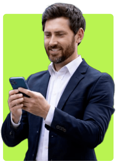 Man with phone