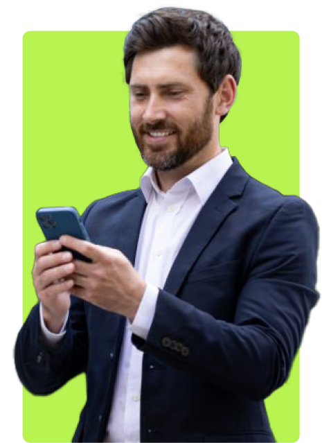 Man with phone